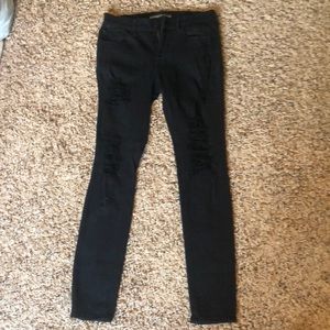 Express distressed Skinny Jeans